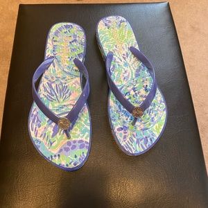 Lilly Pulitzer Flip Flips